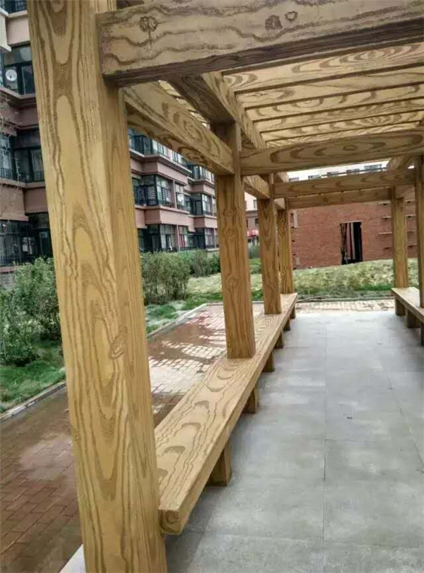 哈尔滨红星凯悦小区园林景观施工22