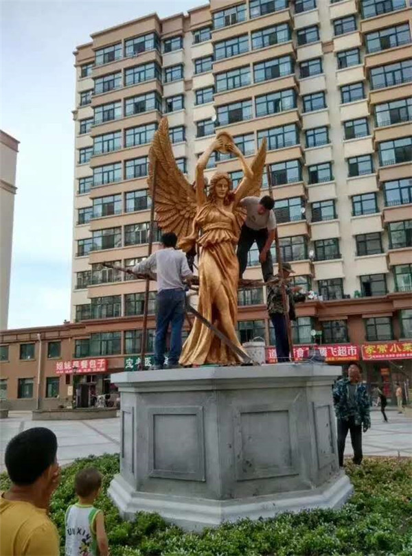 哈尔滨红星凯悦小区园林景观施工3