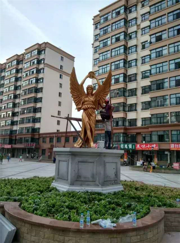 哈尔滨红星凯悦小区园林景观施工34