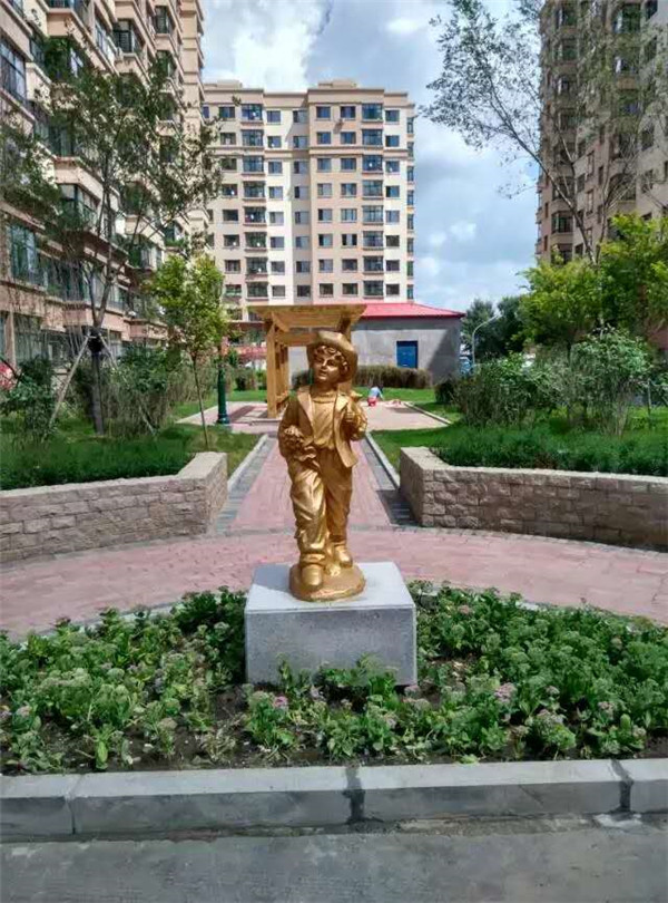 哈尔滨红星凯悦小区园林景观施工39