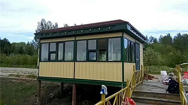 大兴安岭景观亭制作1