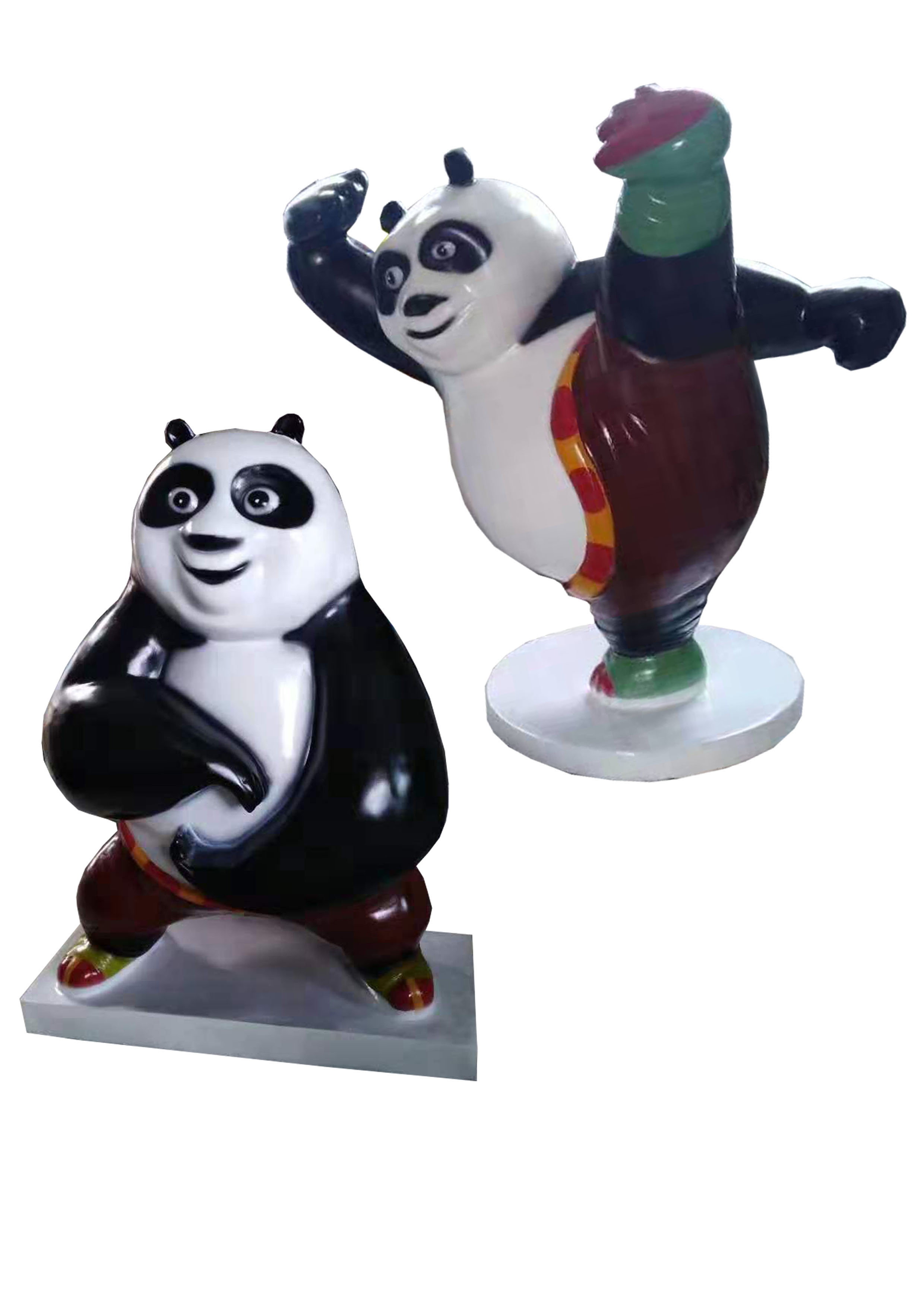 玻璃钢卡通熊猫5